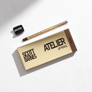 Scott Barnes Glamazon Lip Pencil Naomi Nude Brown Lip Liner New